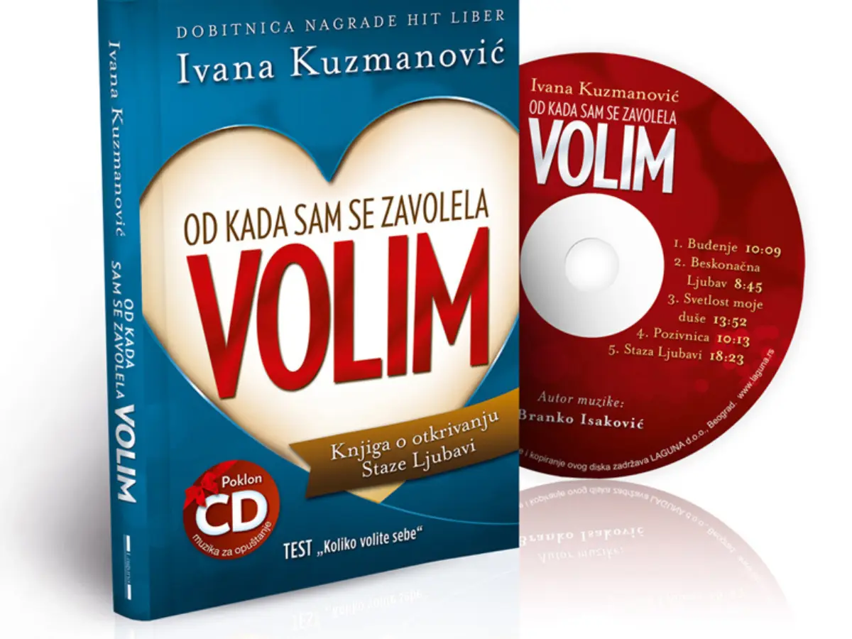 Knjiga i CD Ivane Kuzmanović "Od kada sam se zavolela – Volim" – prošireno izdanje